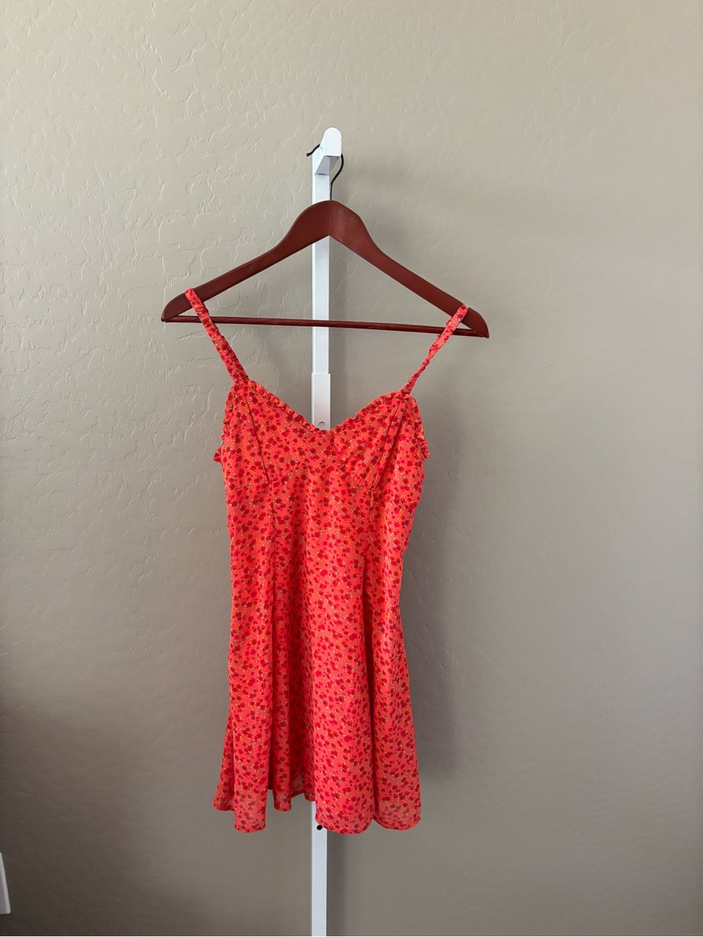 Wild Fable Red Floral Slip Dress | XS